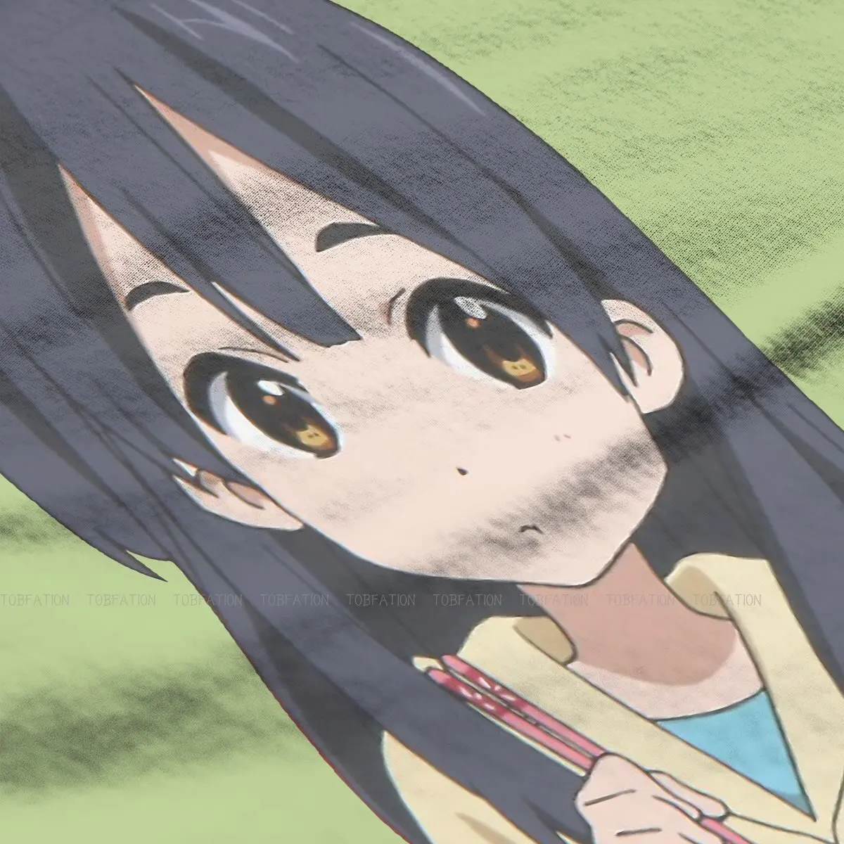 Kawaii kitashправиawa Anko футболка с круглым воротником Tamako Market Mochi Shop аниме ткань Базовая