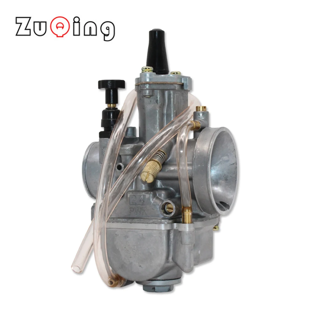 

NEW 7 SIZES OKO PWK 21 24 26 28 30 32 34mm Carb Universal 2 Stroke & 4 Stroke Performance Racing Carburetor for All Motorcycle E