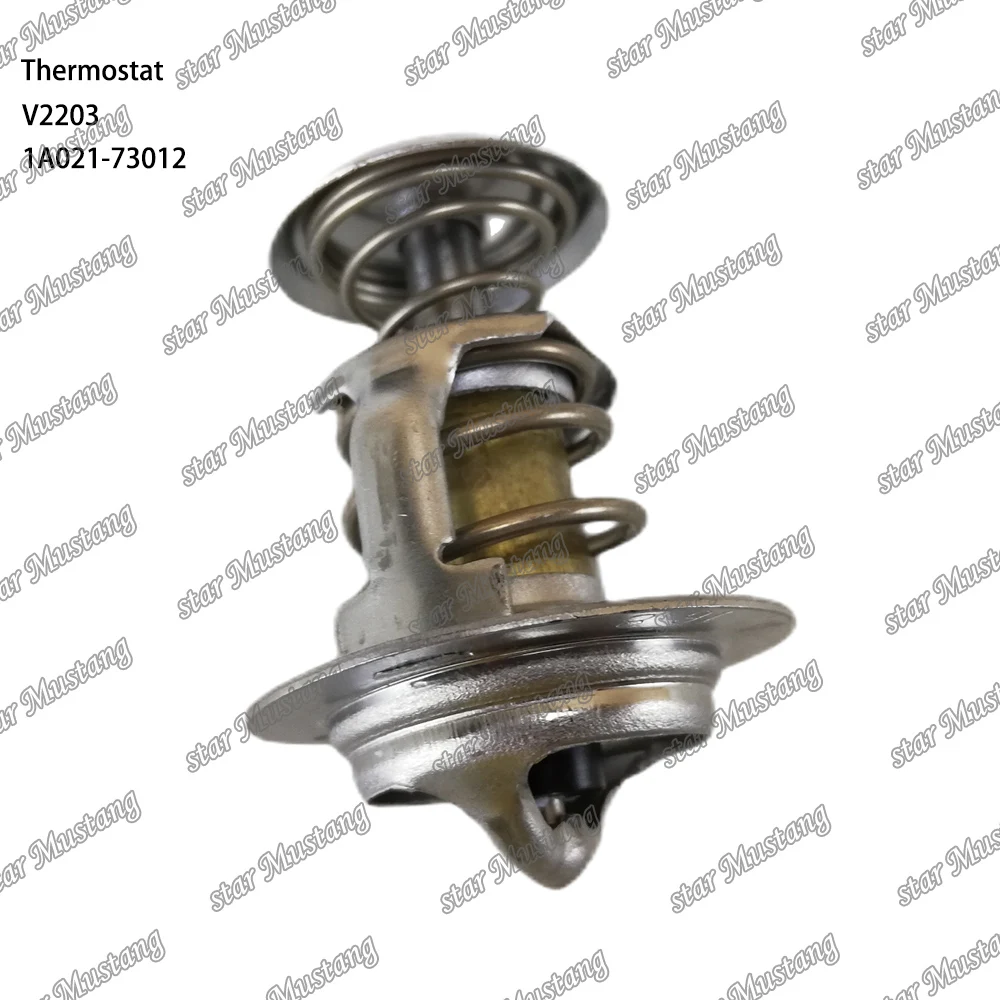 Термостат V2203 1A021-73012 подходит для деталей двигателя Kubota