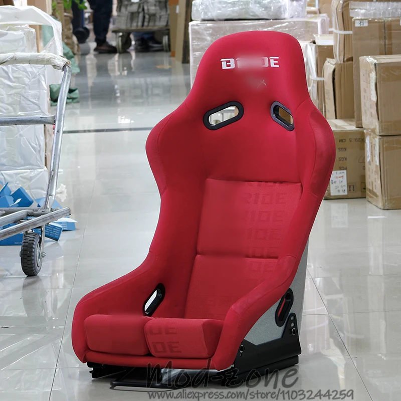 Фото BRD VIOS III LOWMAX Легкие подушки из углеродного волокна, стекловолокна, красные подушки BRD JDM, тюнинг автомобиля, фиксированное ведро, гоночное сиденье №1