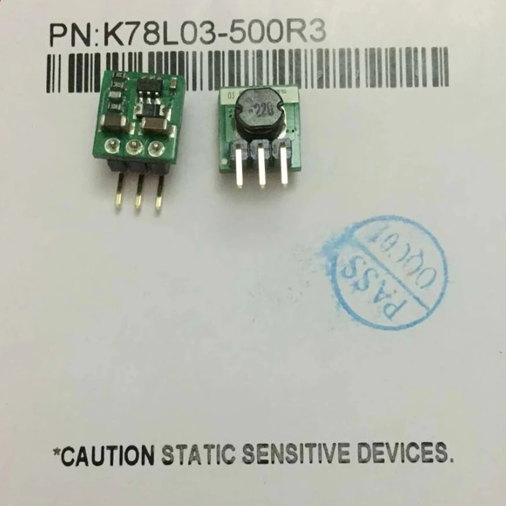 

R3 K78L03-500 DC - DC unfenced turn power module 4.7-36 v 3.3 V0.5 A