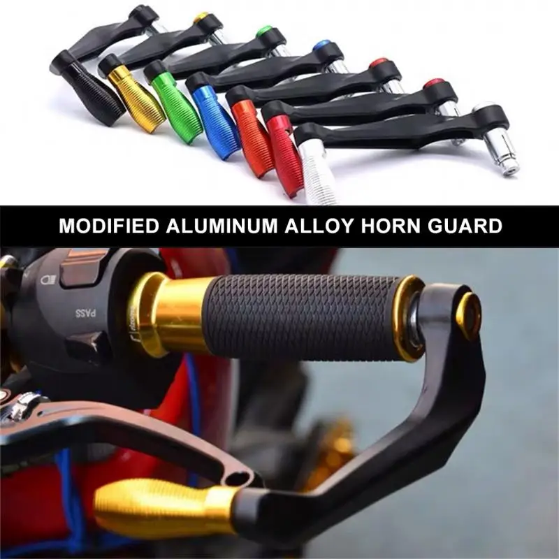 

Aluminum Alloy Cnc Motorcycle Handlebar Guard Universal Brake Hand Guard Durability Brake Clutch Levers Horn Protection Pole Bow