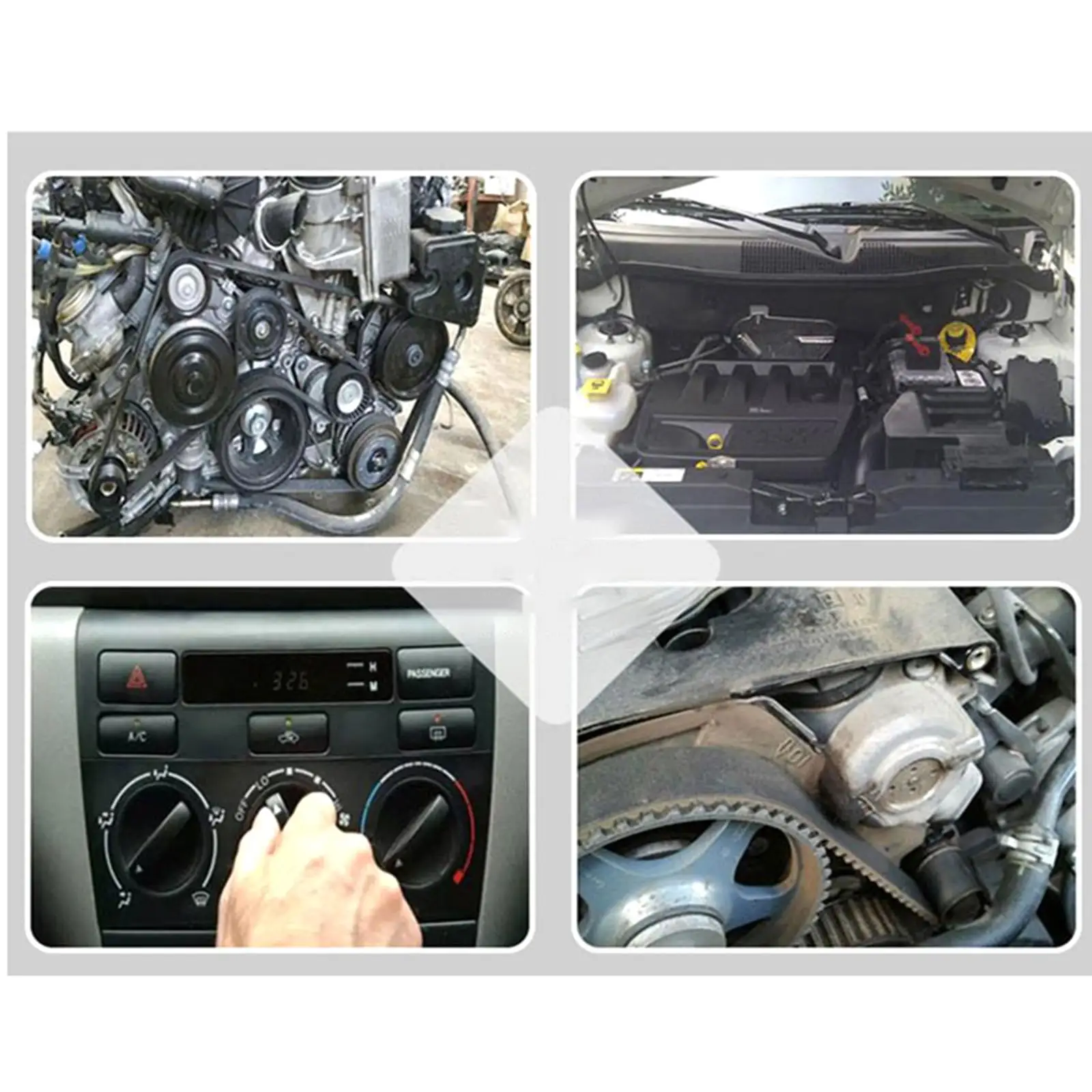 

Car Air Conditioning Repair Tool Steel Durable Compressor Clutch Remover Kit for Automotive Air Conditioning Maintenance