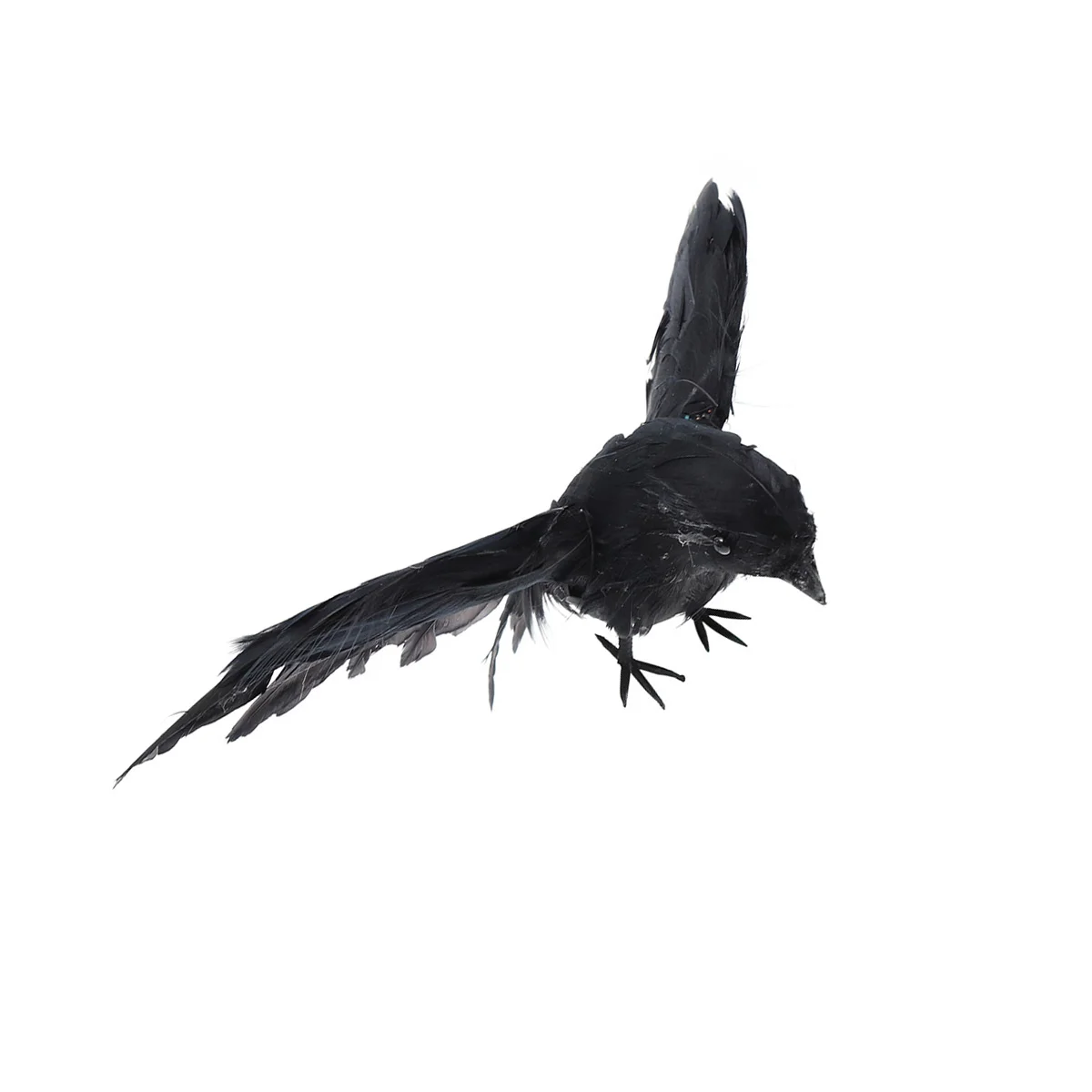 

Realistic Crow Prop Black Flying Birds Prop Spooky Outdoor