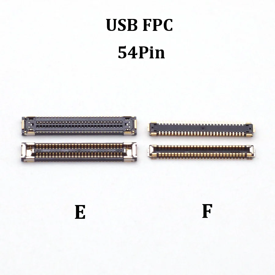 10 шт. 54 40 78-контактный разъем FPC для ЖК-экрана Samsung Galaxy A82 A826 A52 5G A526B 4G A525F A72 A725F USB-порт