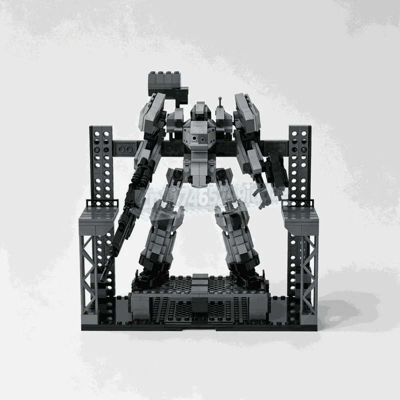 НОВИНКА: 543 детали. Механический робот-корсар Бронированный Корсар (MOC). Креативная научно-фантастическая модель. Индивидуальный конструктор-пазл. Набор для самостоятельной сборки. Коллекционная игрушка. Подарок. (art.: 3920dcfdd0a21) - 3920dcfdd0a21