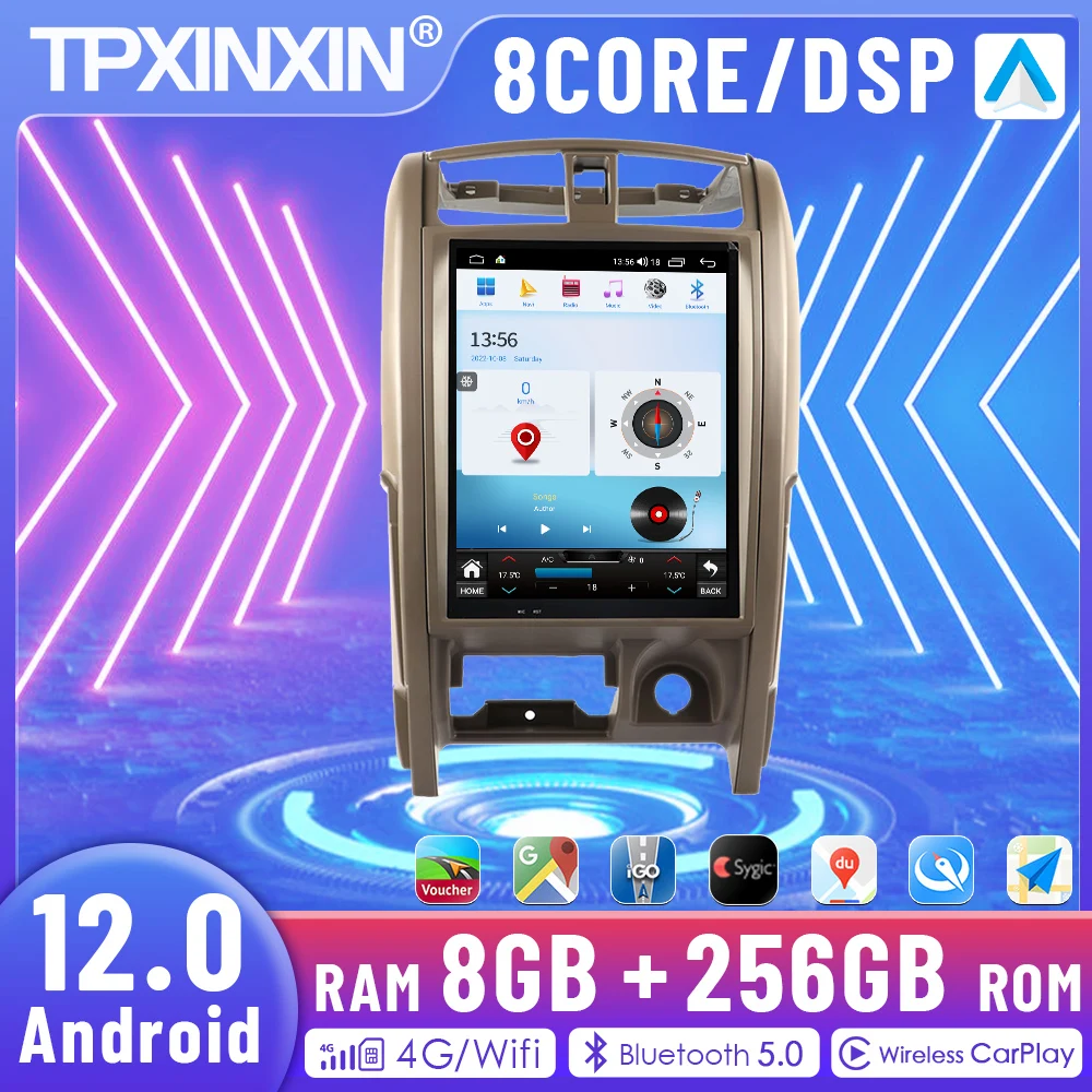 2 Din 12 1 &quot8 + 256 ГБ для Great Wall Haval H3 2003-2019 Android