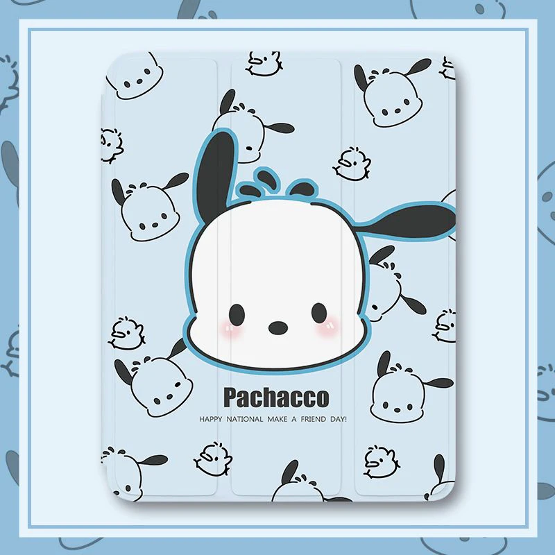 Kawaii Pochacco Smart Cover for Ipad 10.9 10Th 10.2 9Th 9.7 