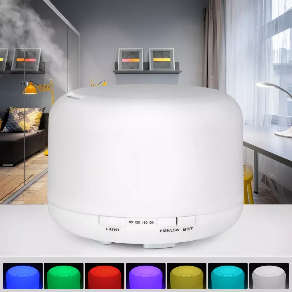 

Air Humidifier Essential Oil Diffuser 300ML 500ML 1000ML With Lights Remote Control Ultrasound Electric Aromatherapy Diffuser