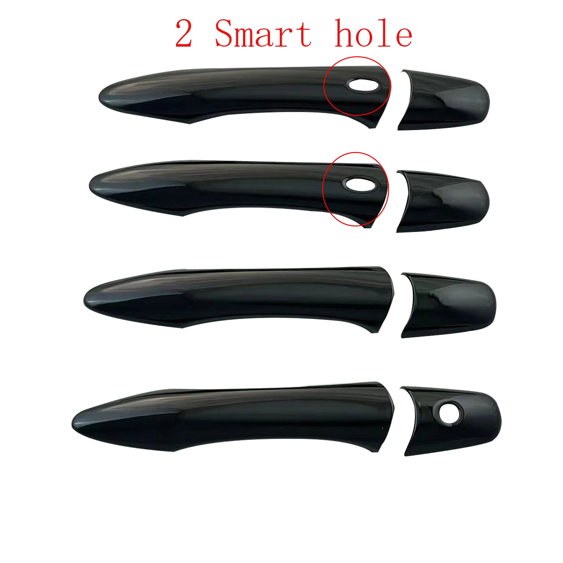 

Для Infiniti EX35 FX35 FX50 QX50 QX56 2008 - 2017 ABS черный углеродный автомобильный аксессуар крышка дверной ручки отделка паста Стиль