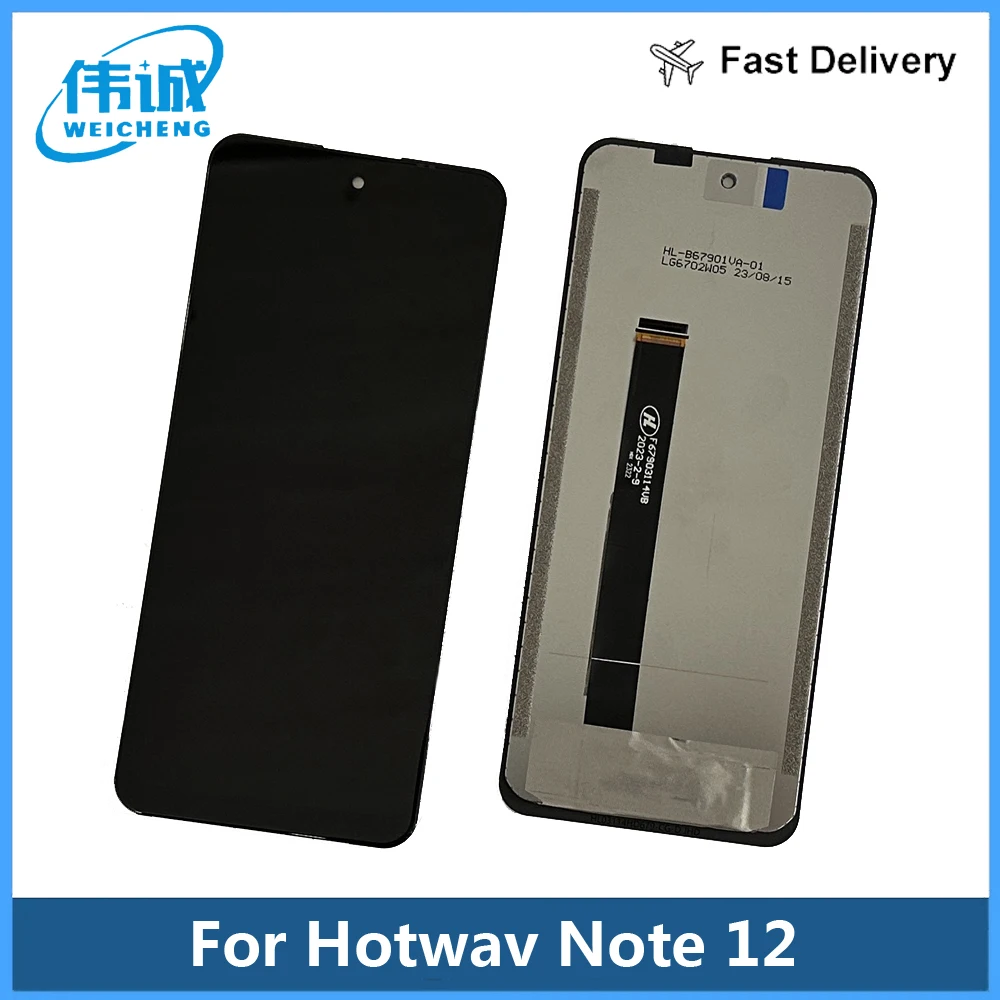 100% протестировано для Hotwav Note 12 ЖК-дисплей сенсорный экран в сборе гарантия работы
