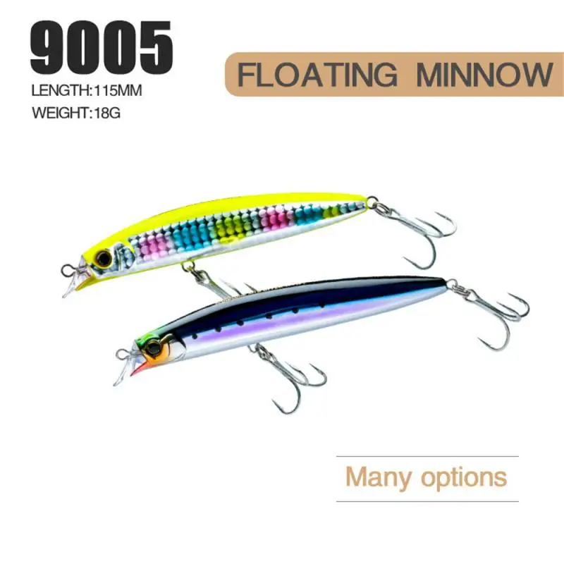 

110mm 37g Heavy Sinking Minnow Sea Fishing Lures Rolling WIZARD 110S Artificial Hard Baits Jerkbait for Seabass Lure