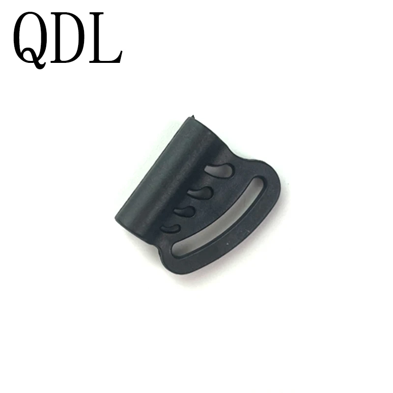 30 Pcs 32mm Black POM plastic spring snap clip hooks backpack carabiner swivel hook paracord strap |