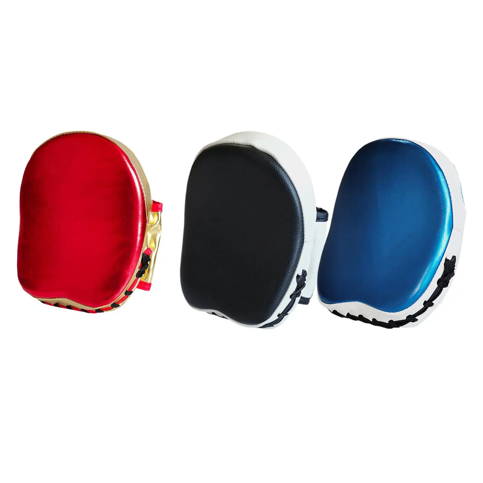 Круглые боксерские варежки Strike с изогнутой фокусировкой полиуретановые