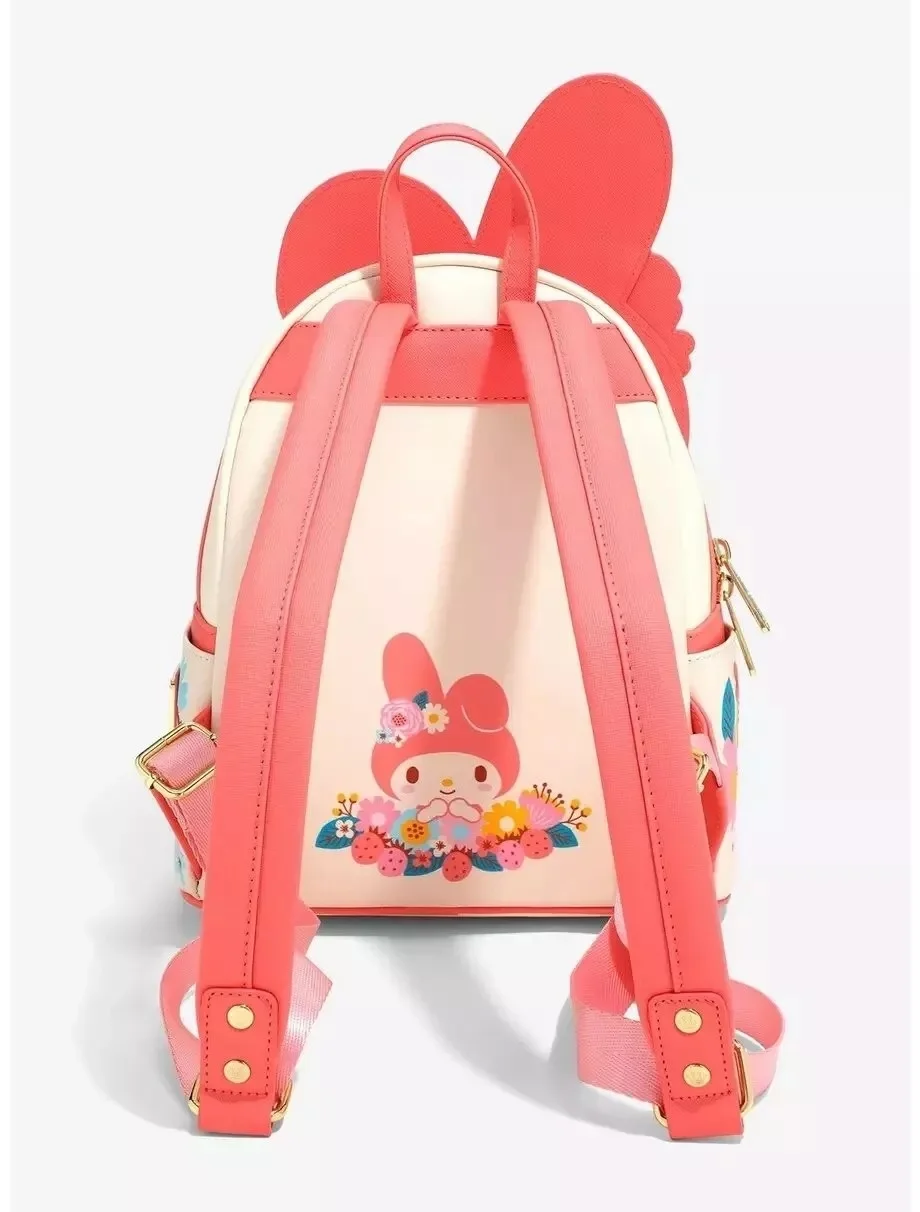 Мини-рюкзак Loungefly Sanrio My Melody с цветком и в подарок