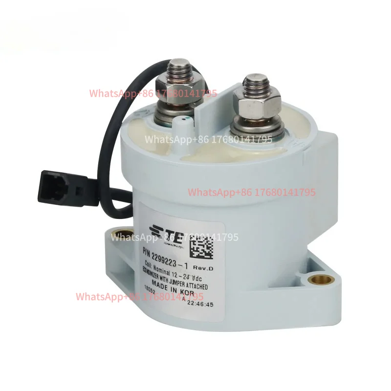 Фото EVC500 2299223-1 Высоковольтный DC-контактор 900В 500А с катушкой 12-24В, автомобильное реле для TE №3
