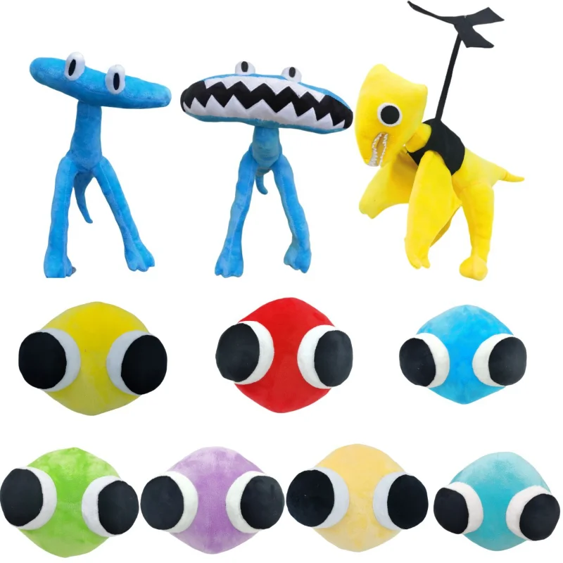 

Мягкие плюшевые игрушки Rainbow Friends, коллекция 2, милый Синий монстр, Мультяшные мягкие куклы для детей, Рождественский подарок на день рождения, игрушка