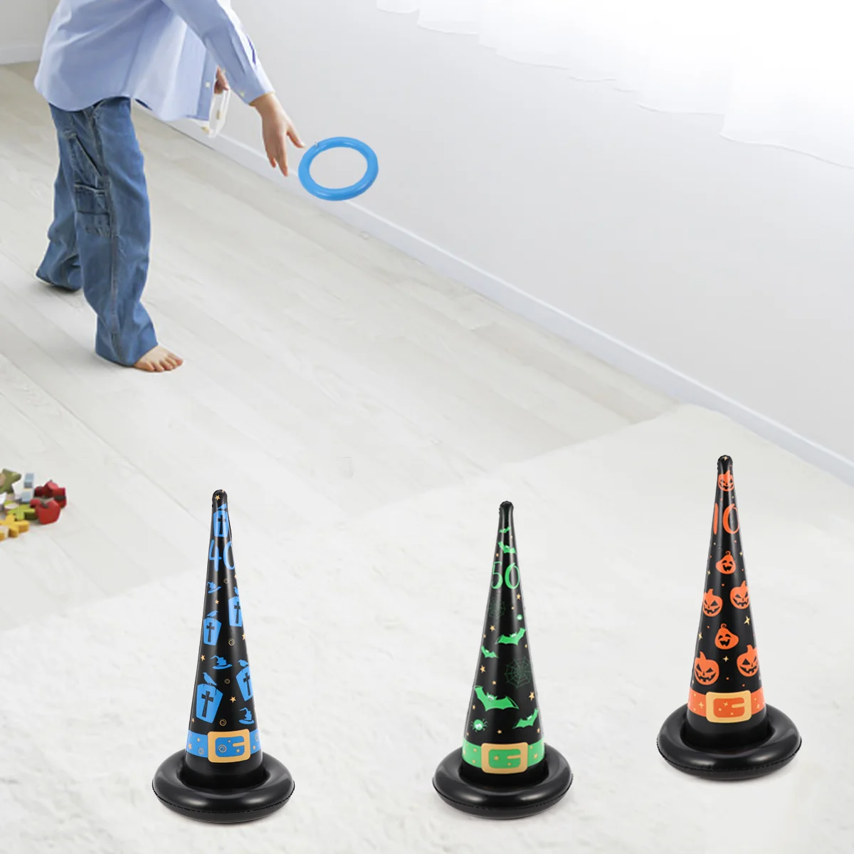

1 Set Durable Practical Ring Toss Ring Toss Game for Barbecues Party