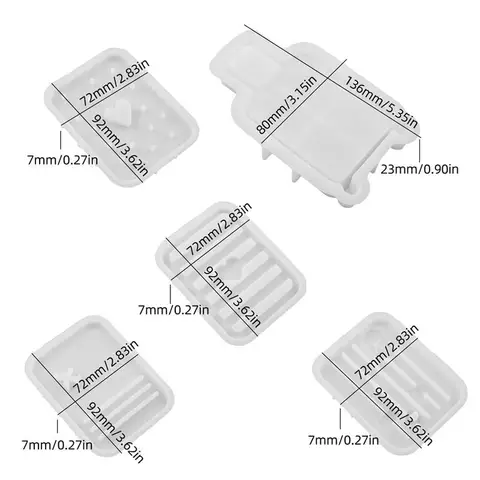 Силиконовая форма для багажа SEVENWELL