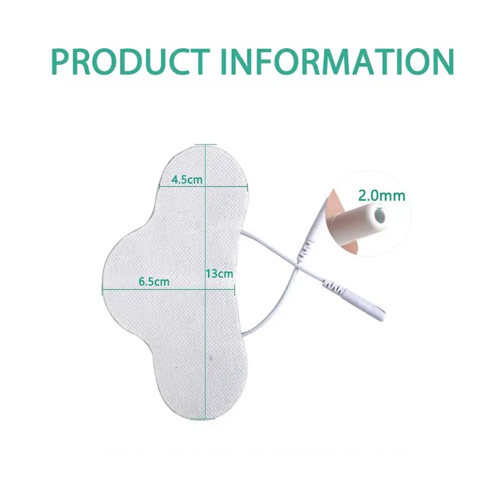 Стимулятор нервных мышц силиконовый гель электродные подушечки EMS нетканые