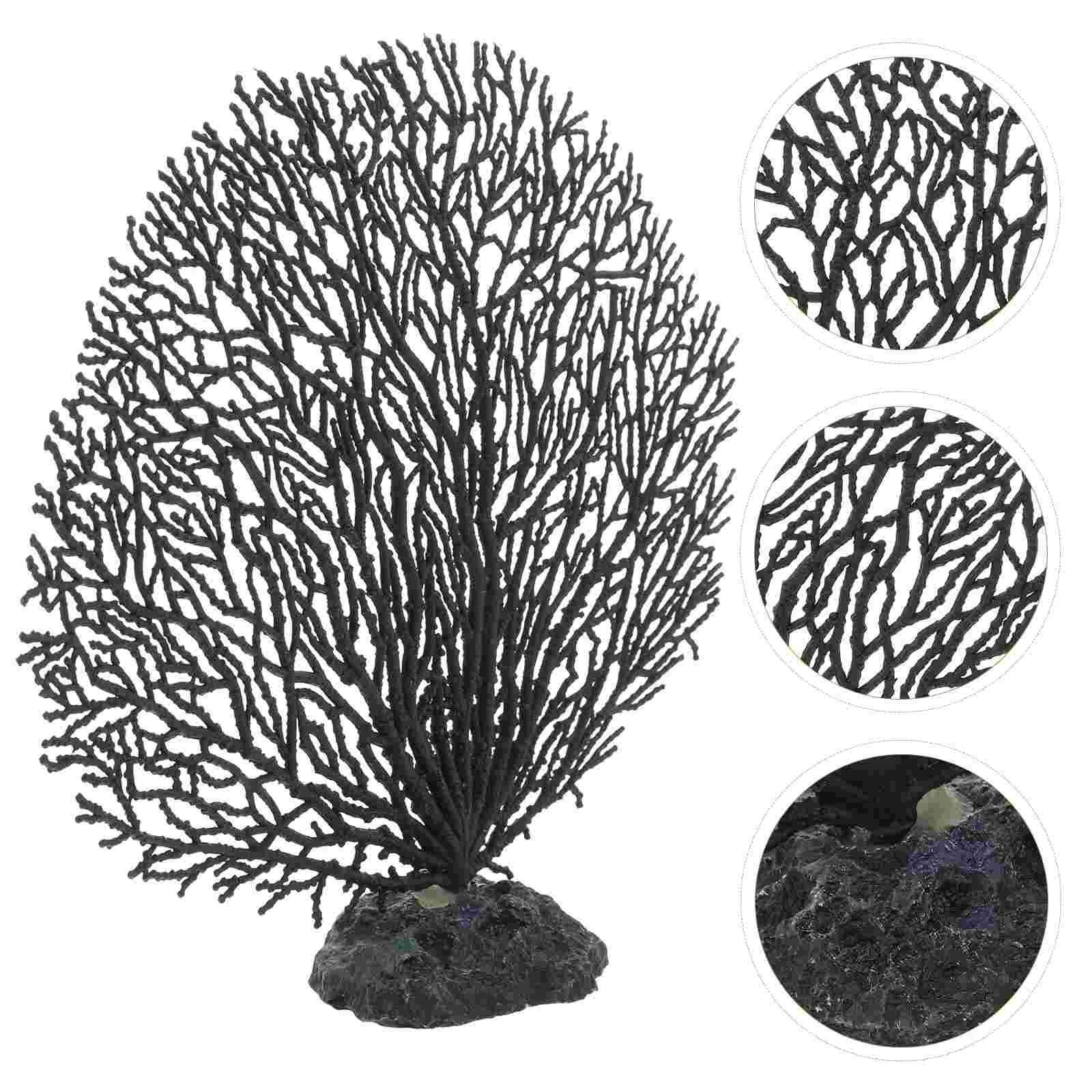 

Aquarium Coral Plantstank Artificialdecor Ornament Sea Decorations Underwater Reef Decoration Water Branch Fanfaux Aquatic Fake