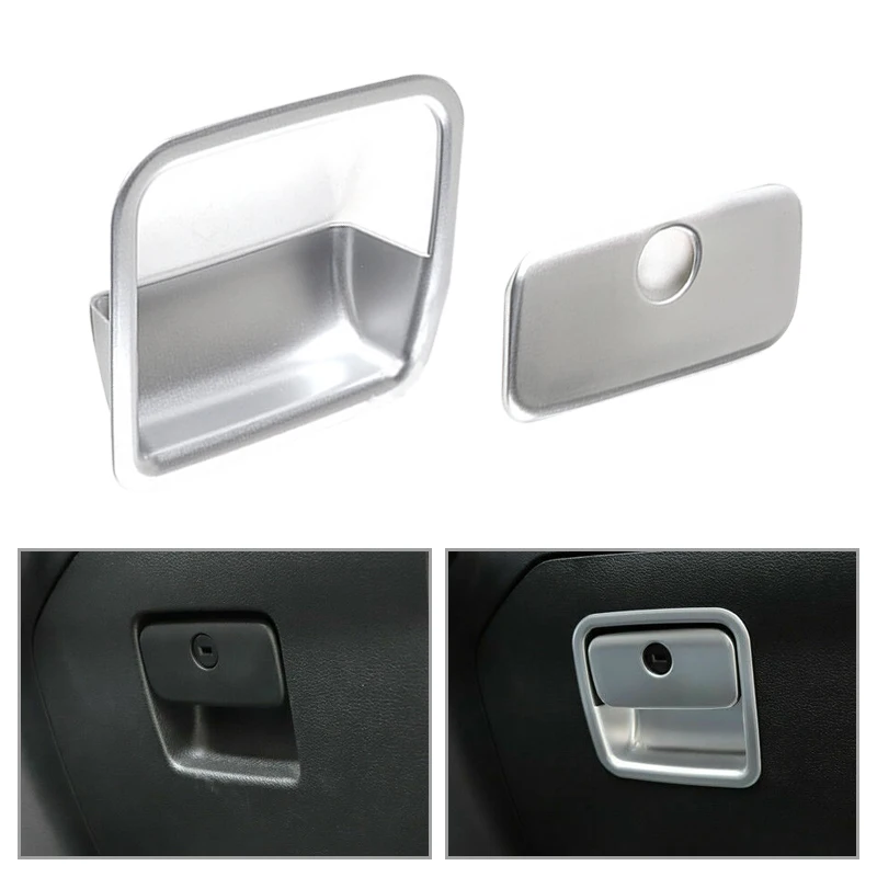 

2 шт., матовые пластиковые чехлы на ручки для Jeep Wrangler JL Gladiator JT 2020-2021