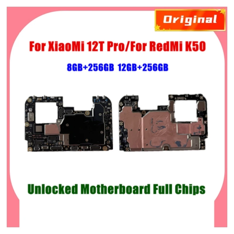 

Оригинальная разблокированная материнская плата для Xiaomi Redmi k50 128 ГБ 256 ГБ материнская плата с полными ЧИПАМИ Android