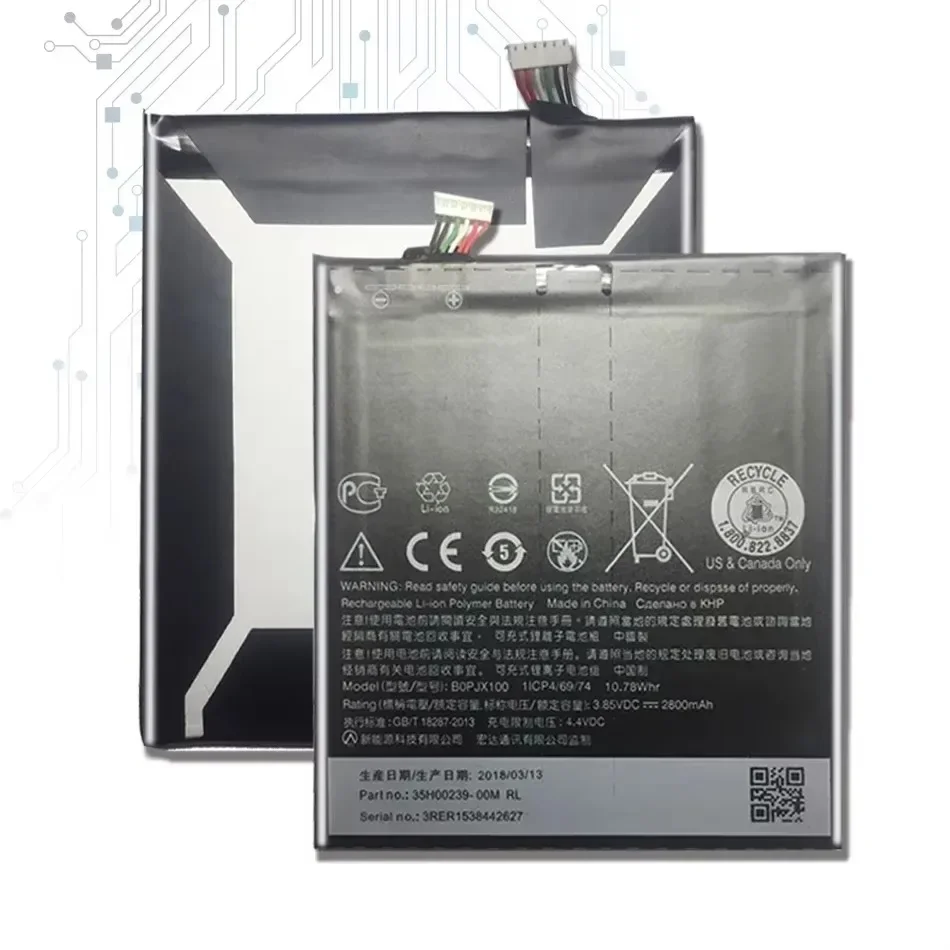 Сменный аккумулятор для мобильного телефона HTC One E9 E9w/E9+ Plus E9PW Полимерный BOPJX100 2800