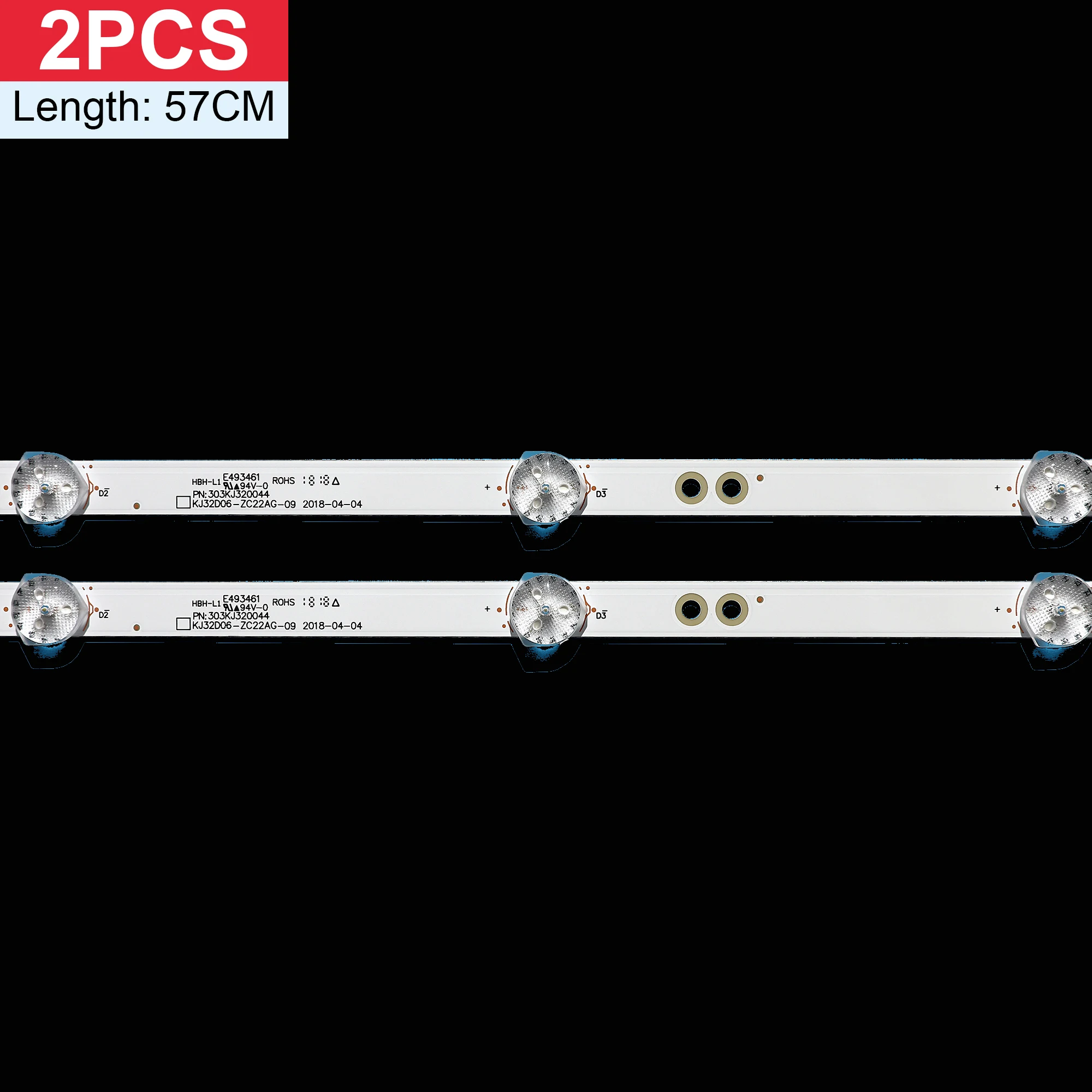 

LED Backlight strip 6 lamp For KJ32D06-ZC22AG-09 12 20E 303KJ320044 KM0320LDCH 32LH0202 32HH1830 HTV-32R01-T2C/A4/B V320BJ6-Q01