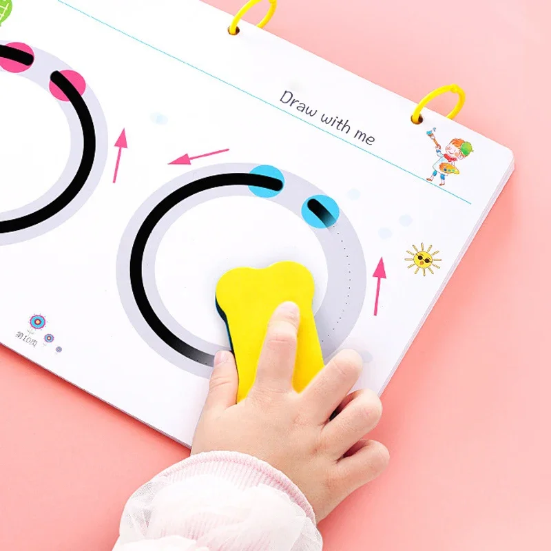 Волшебная электронная книга для обучения волшебная детская многоразовая