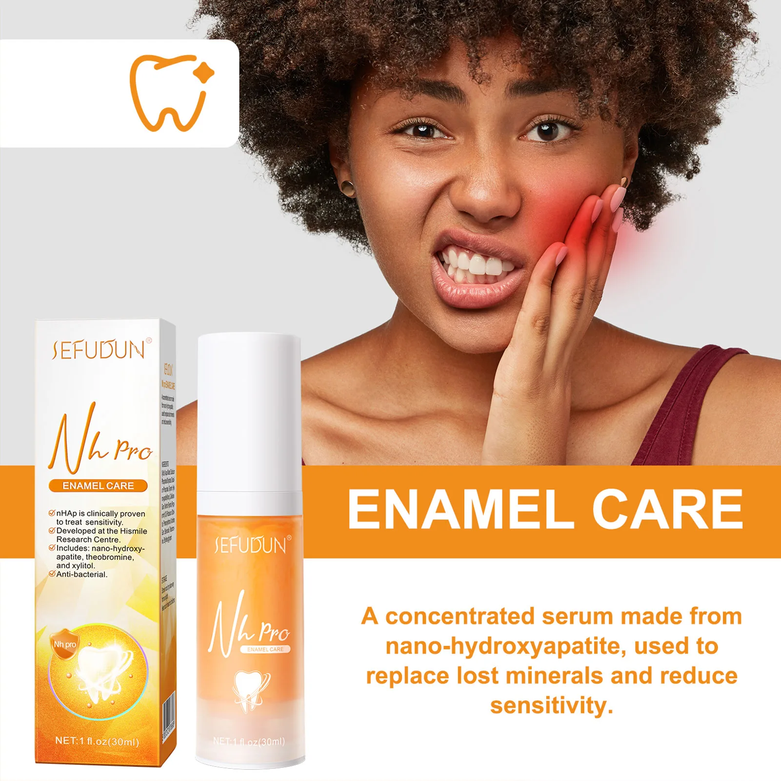 

Improve Tooth Sensitivity Toothpaste Anti-Sensitive Cleaning Teeth Strengthening Gum Tooth Whitening Cleansing Toothpaste 30ML