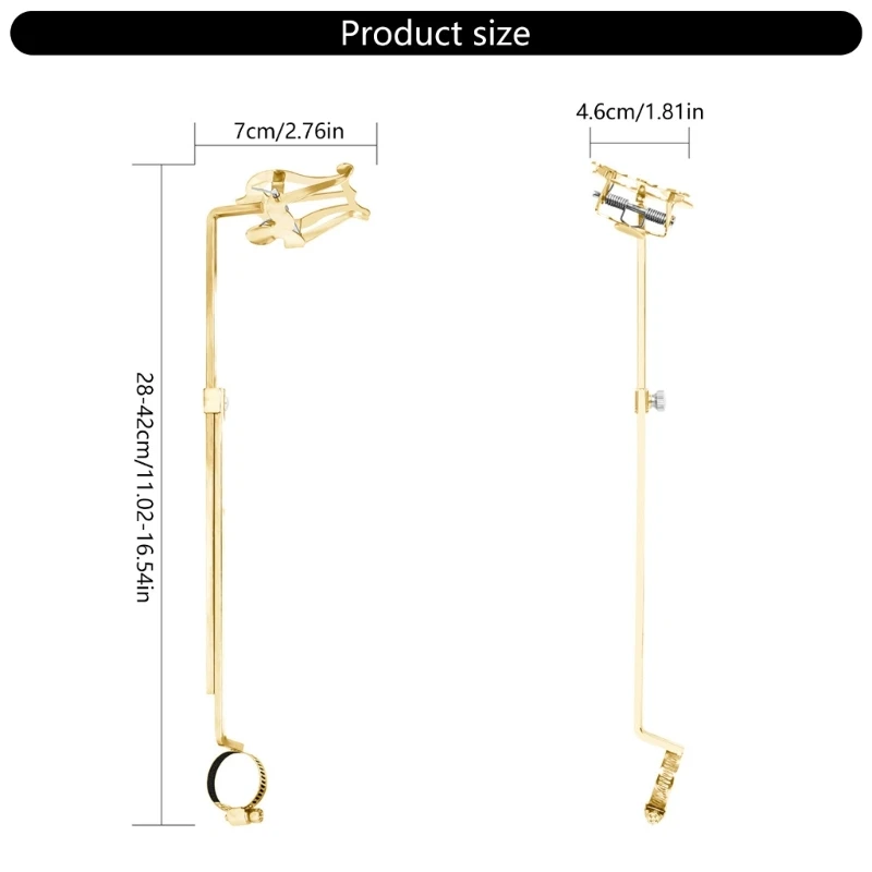 Регулируемая музыкальная стойка YY маленькая пюпитрная подставка металлический