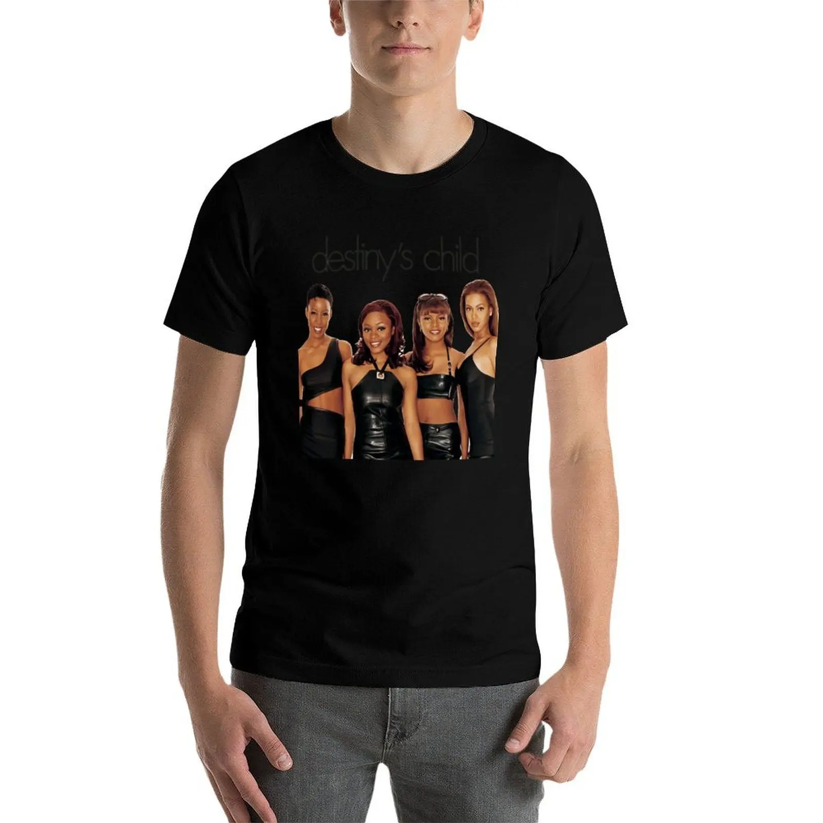 Фото Новая футболка для детей от Destiny's Child Band, летняя футболка для отдыха №3