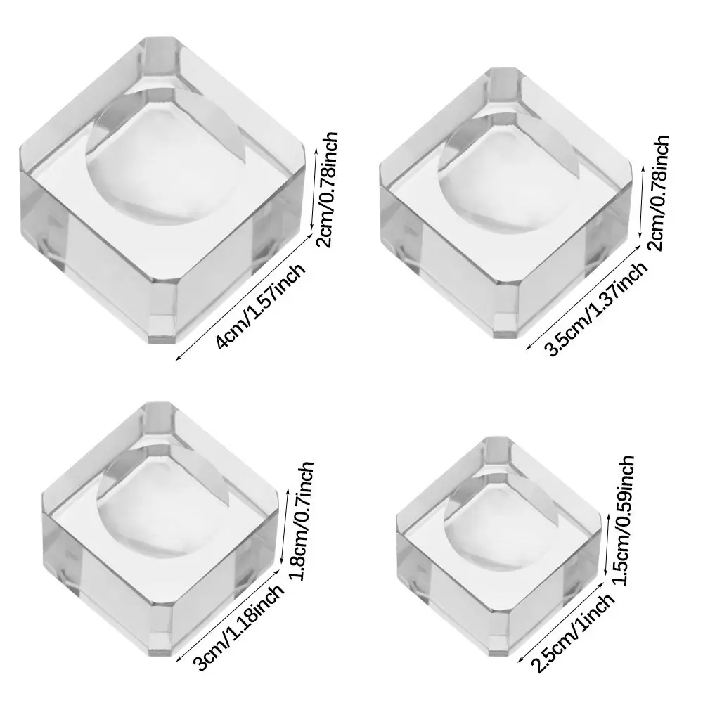 Прозрачное стекло для шара стеклянный держатель прозрачная опора хрустальная