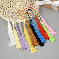 100pcs 7cm hanging rope silk tassel fringe for diy key chain earring pendant jewelry making accessories sewing tassel supplies