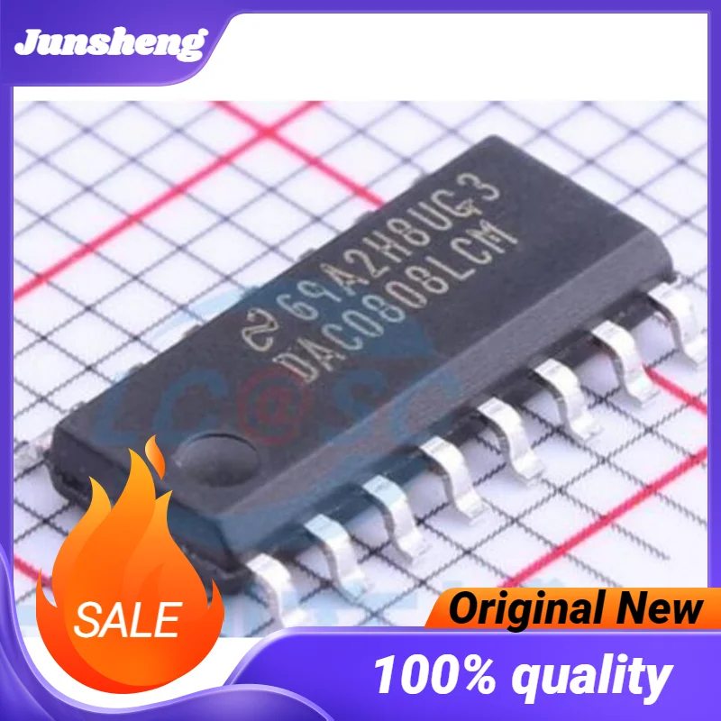 1-200 шт. (IC) новый оригинальный DAC0808 DAC0808LCM SOIC16 электронный компонент