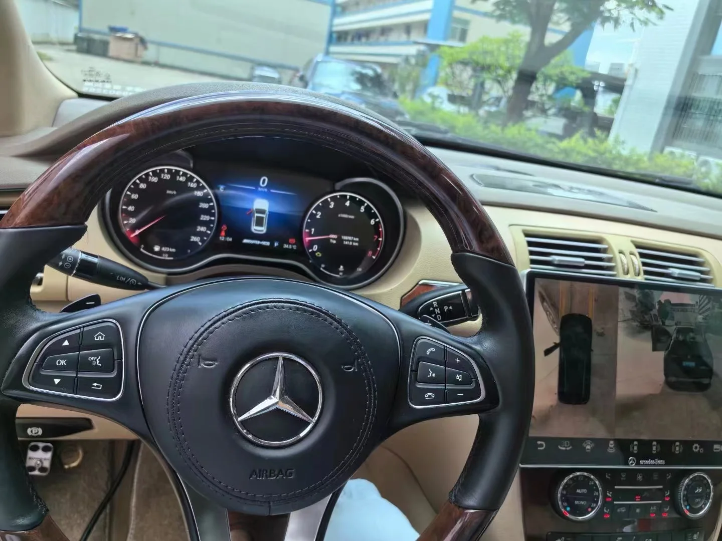 Автомобильный ЖК-спидометр пробега для Benz ML W164 ML350 GL AMG 2005-2010 цифровая панель