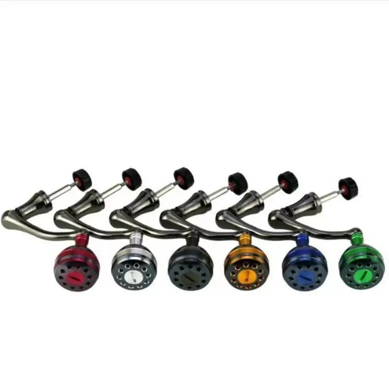 

Hexagon Non-screw Metal Reel Replacement Power Handle 6 Colors Fishing Spinning Reel Crank Handle Spinning Wheel Accessories