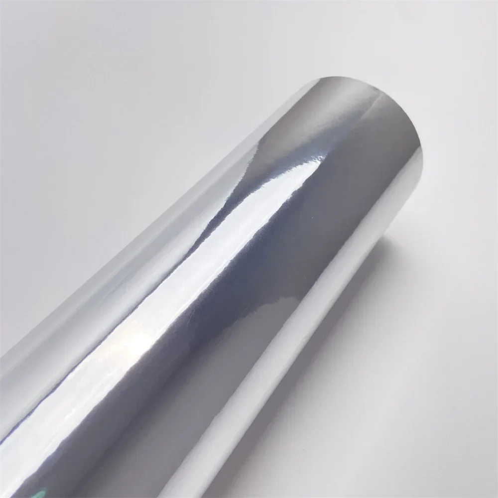 

Автомобильная Хромированная Виниловая Пленка Серебристая Глянцевая Зеркальная С Эффектом Зеркального Отражения