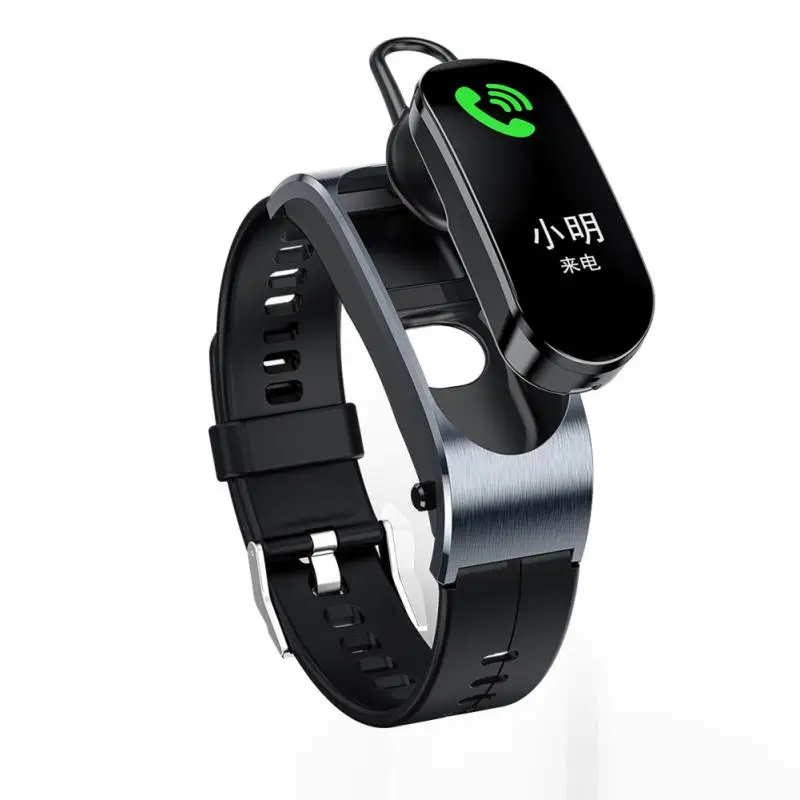 

F3 умные часы беспроводные TWS Bluetooth наушники Браслет фитнес-трекер Браслет гарнитура для мужчин женщин 2 в 1 Многофункциональный