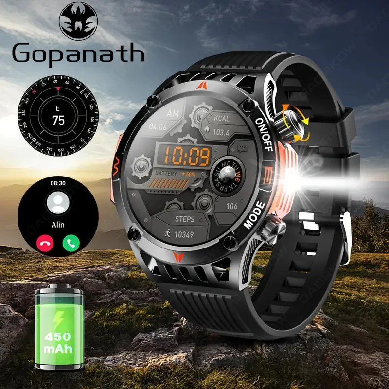 Смарт-часы уличные, водонепроницаемые, с голосовым помощником | AliExpress