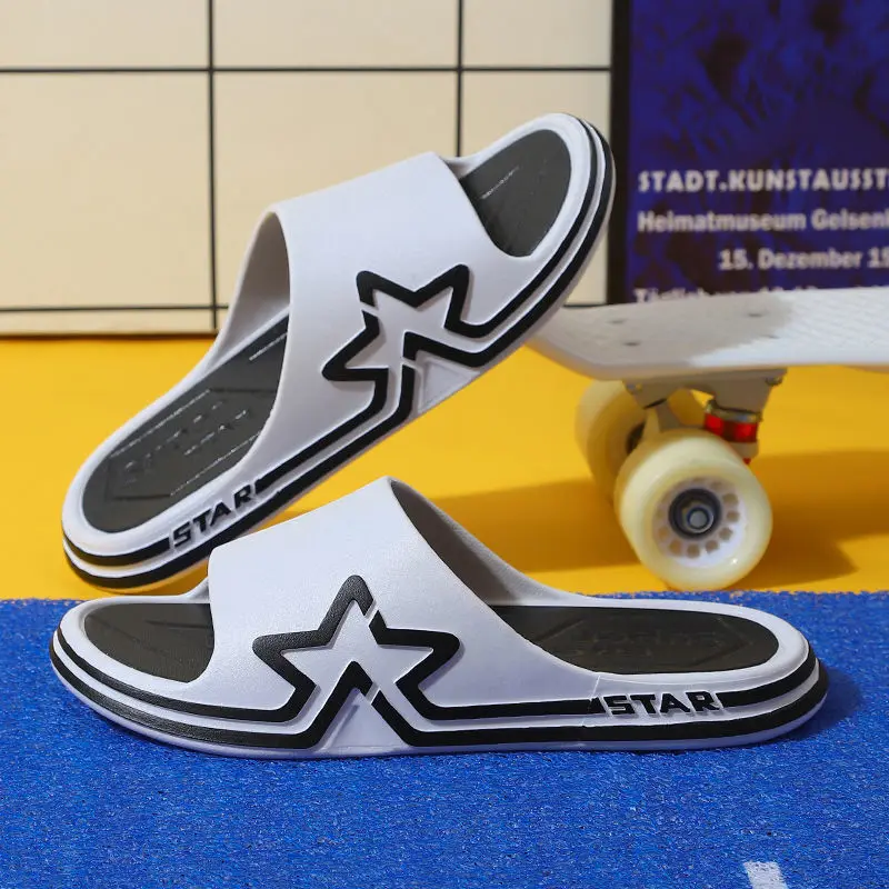 

Coslony 2022 new summer sports slippers Original slides couple fashion beach shoes casual men women outdoor basketball sandals