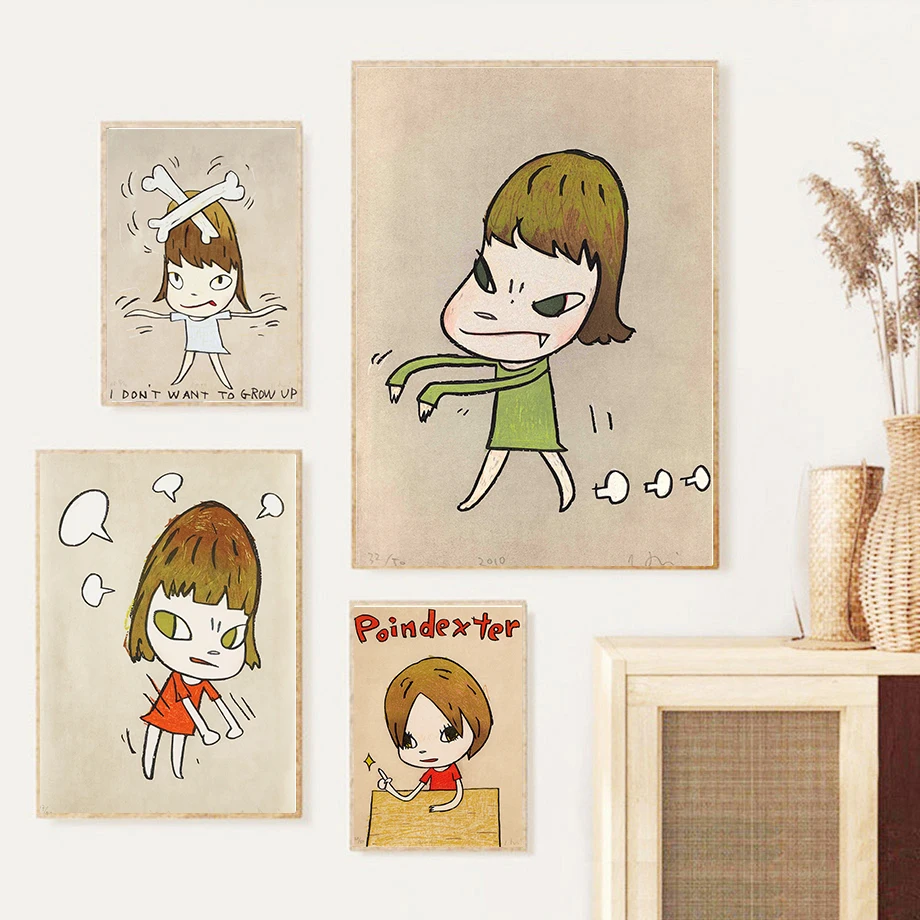 Настенная Картина на холсте Девочка непослушная