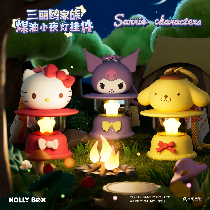 Настольная лампа Sanrio Kuromi Pochacco Cinnamoroll Melody