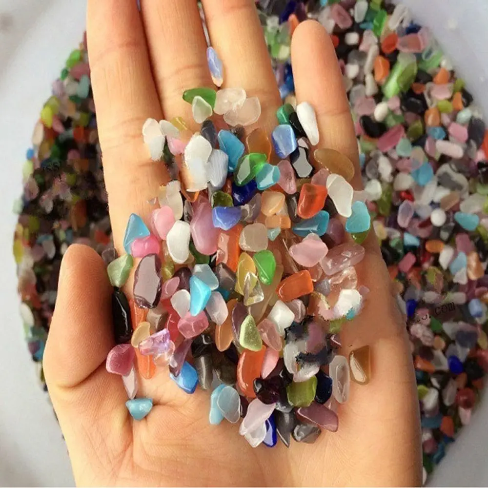 DIY 100 г/пакет целебные камни украшения натуральный опал камень украшение для