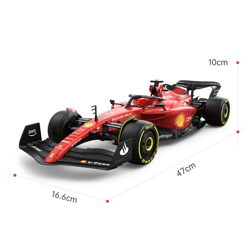 2022 #16 Ferrari F1-75 Charles Leclerc 1/12 F1 Formula Racing Drift RC Car Toy Model Collection Gift Remote Control Vehicle Toys enlarge