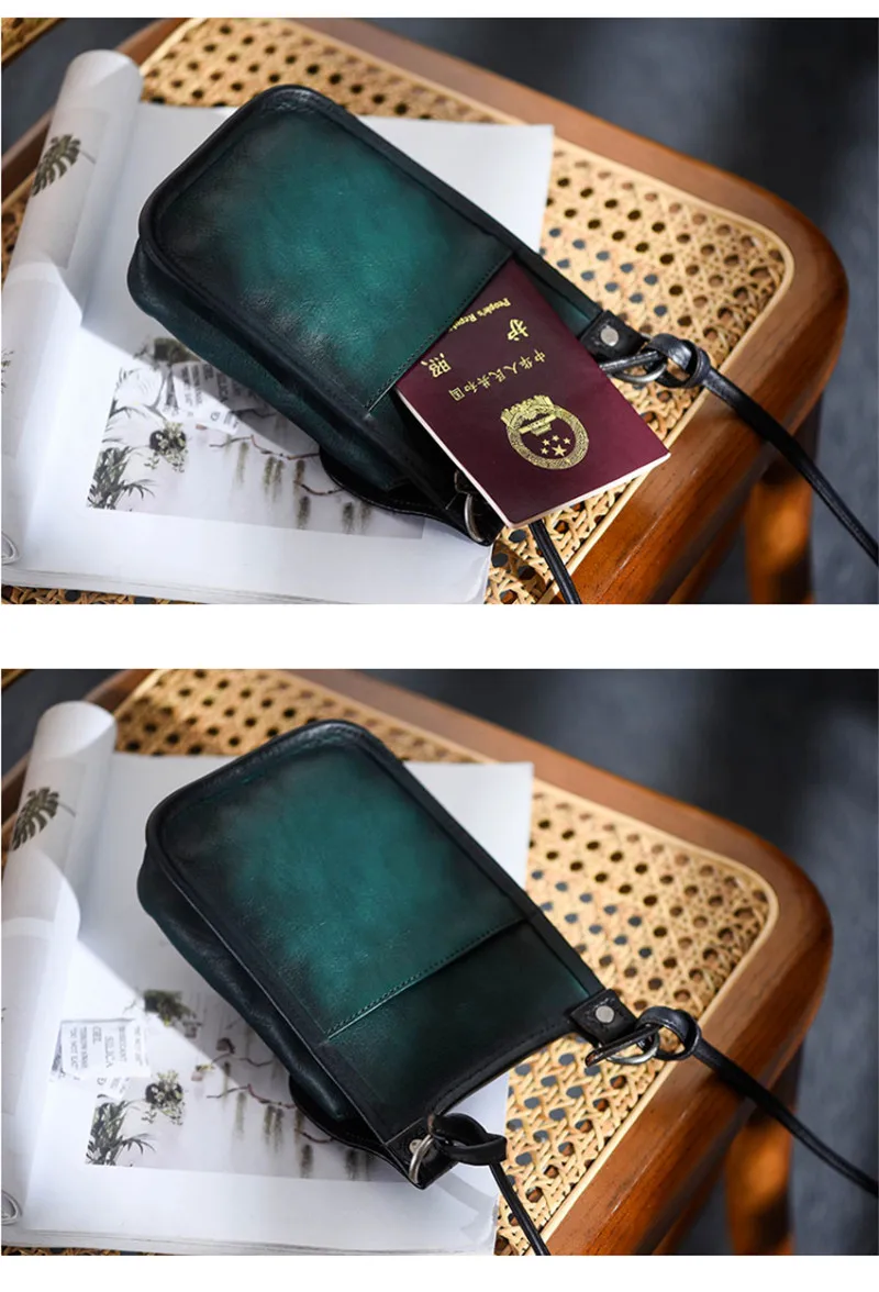 Luxury natural genuine leather ladies mini messenger bag fashion weekend daily real cowhide women's phone small shoulder bag