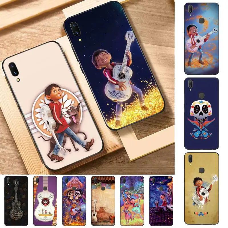 

Disney Coco Phone Case for Vivo Y91C Y11 17 19 17 67 81 Oppo A9 2020 Realme c3