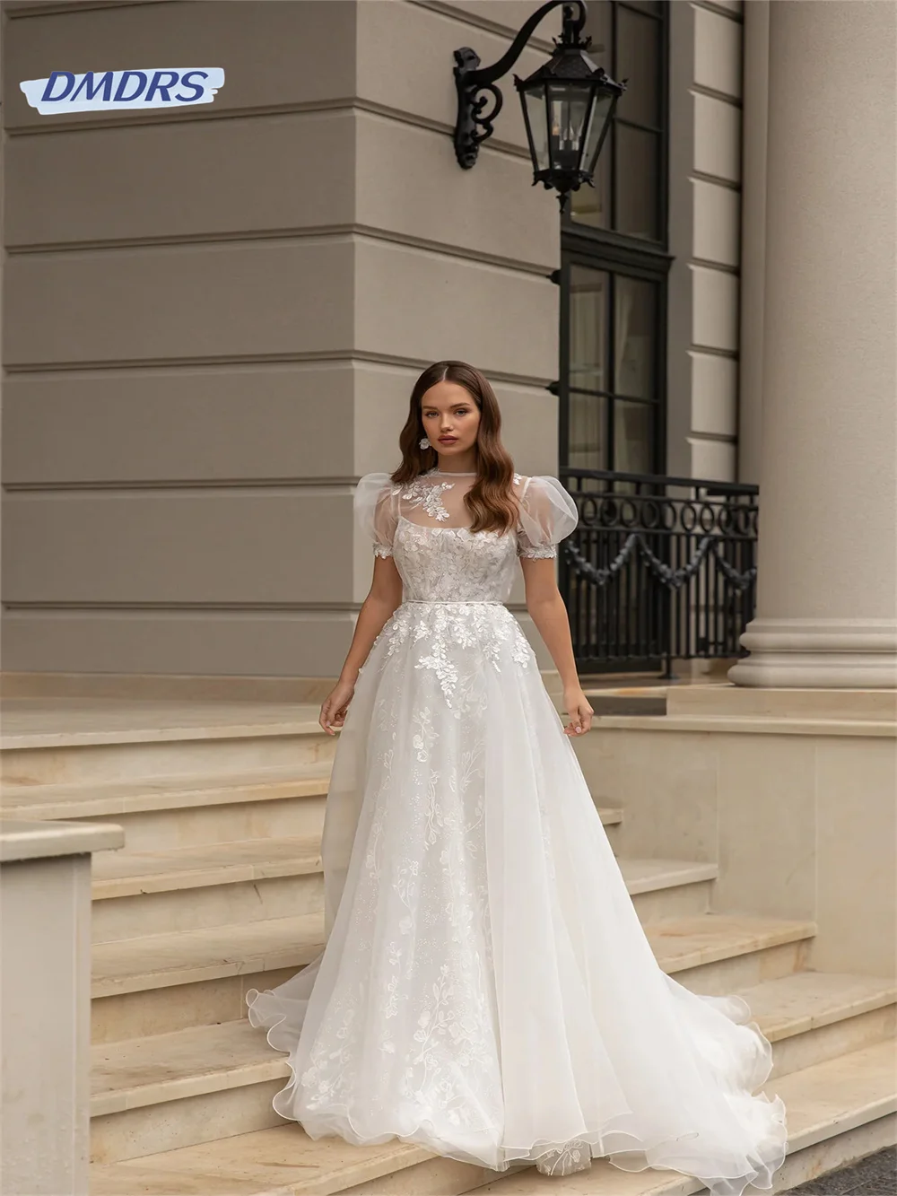 Платье невесты Pastrol с аппликацией