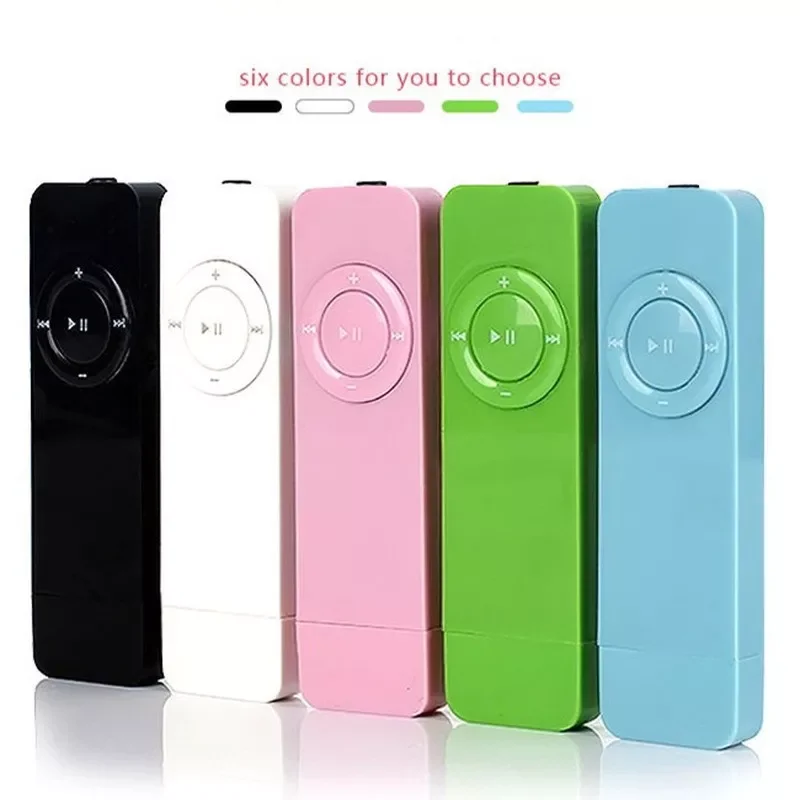 

USB In-line Card MP3 Player Sound Music Media MP3 Player Listening Study Player Support Micro TF SD Card U Disk Student Gifts